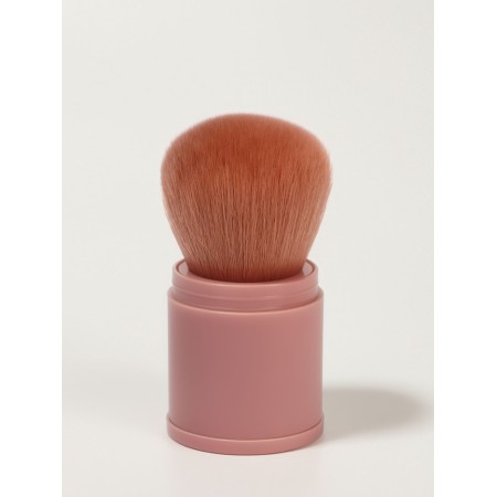 Brush D/Folding Mini 8.5*4cm nylon/plastic pink bag QF-1