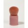 Brush D/Folding Mini 8.5*4cm nylon/plastic pink bag QF