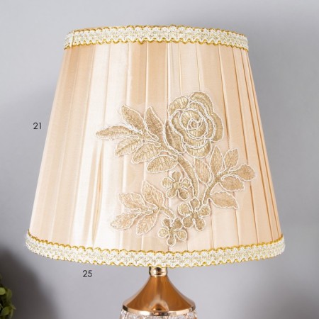 Table lamp "Adventurism" 1x60W E27 gold belt backlight 29x29x43 cm Risalux-5