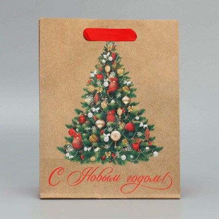 Craft vertical “Christmas tree”, MS 18 x 23 x 10 cm, New Year-4