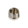 RTP plug, 3/8 ", outer thread, nickelled brass, euroglos