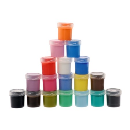 Acrylic paint, set of 18 colors x 20 ml, calligrata artistic, frost -resistant, in a cardboard box-1