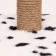 House for cats with a claw, with a site and shelf, 65 x 51 x 173 cm, Dalmatian