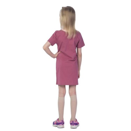 Baby dress, height 104 cm, raspberry color-3