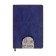 Dated diary 2025, A5, 176 sheets, Hong Kong, solid cover, pancake embossing, with liesse, block 80 g/m2, blue
