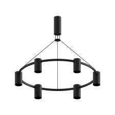 The body of the lamp suspended rotary for nozzles D60 Ambrella Light, Diy Spot, C9022, 6xgu5.3, color black sand