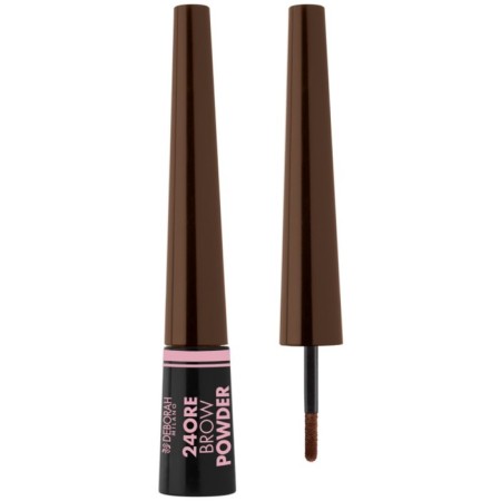 Deborah Milano 24Re Brow Powder eyebrow powder, tone 02 dark brown, 1 g