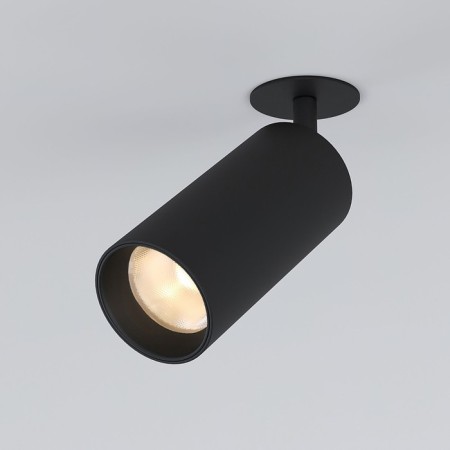 Lamp ceiling Elektrostandard, Diffe LED 15 W, 66x66x208 mm, IP20, black color