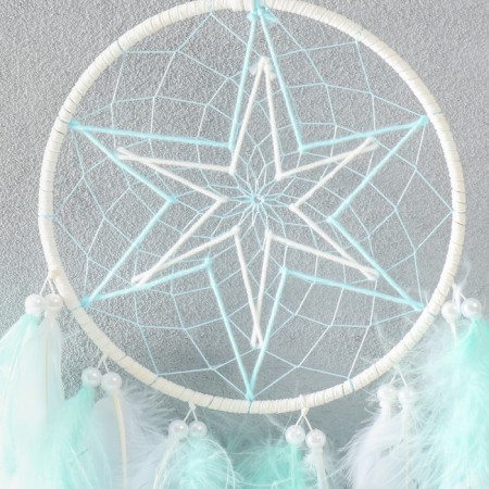 Dreams "Six-pointed star" of white and white16x60 cm-1
