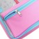 Penal 1 section 140 x 210 x 40 mm, folding pocket and cosmetic bag, fabric, calligrata topontent "Cat Sakura"