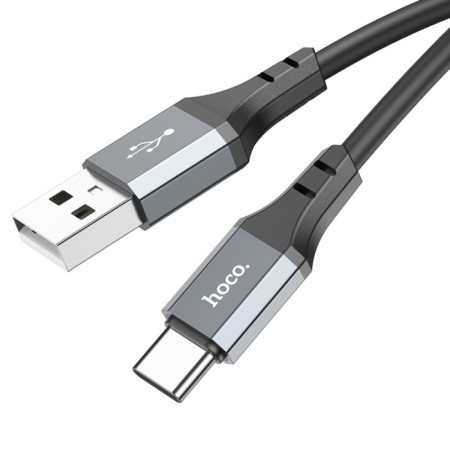 Hoco X92, Type -C cable - USB, 3 A, 3 m, silicone braid, black-4