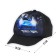 Baby cap for the boy "Call with flag", rr. 52-54, 5-7 years old