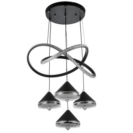 Lamp 1636/5 LED 130W 3000-6000K Black 41x45x114 cm Bayerlux