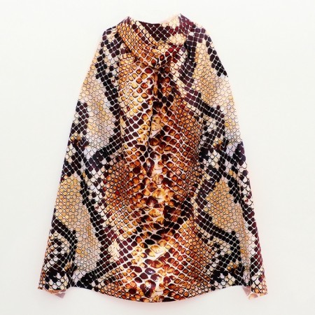 Carnival set "The mysterious snake" raincoat 120 cm, snake-13