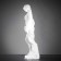 Figure "Girl with two jugs" White, 32x43x116cm