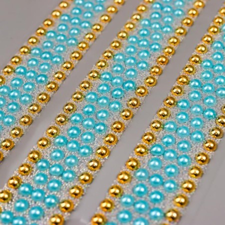 Sticker of rhinestones plastic "wide bracelets" MIX 32x10.5 cm-4