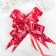 Bow - butterfly no1.8, red