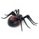 Spider Radio -controlled "Black Widow", works from batteries