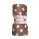 Texrepublic blanket, size 140x200 cm, brown color