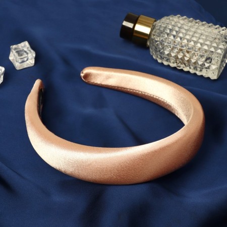 Hair rim "lira" 3 cm, cream