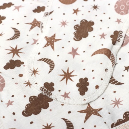 Kit for newborns, milk/stars, height 62 cm-2