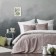The Liberty set: a cover of 160 x 220 cm, pillowcases 40 x 40 cm - 2 pcs, light - gray