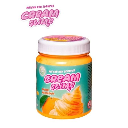 Слайм Cream-Slime с ароматом мандарина, 250 г-4