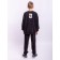 Sweatshirt for a boy, height 170 cm, black color