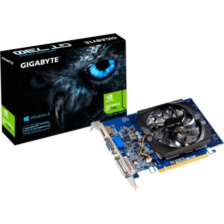 Gigabyte GT730, 2GB, 64BIT, GDDR3, HDMI, DVI, VGA video card