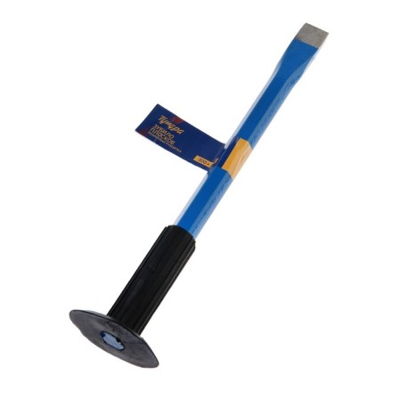 Tickling flat tundra, reinforcing steel, rubber handle, 300 x 25 mm-2