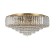 Ceiling light ESCADA, 2112/8P Gold. 8x40W, E14, 550x550x230 mm, color gold
