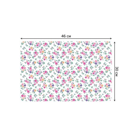 A set of napkins for setting the table "Romantic mood", rectangular, rounded edges, size 30x46 cm, 4 pcs-2