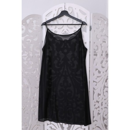 Female dress, size 52, black color-2