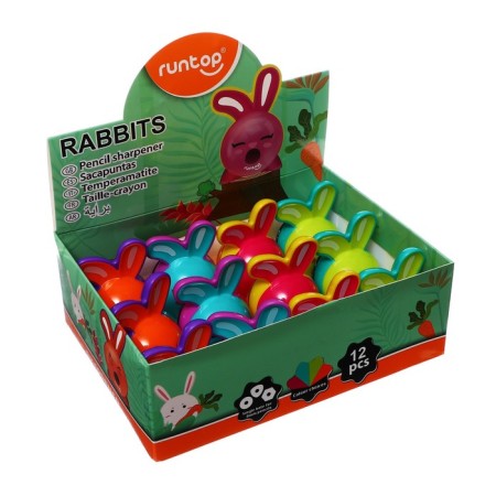 Carpet "Rabbit", with a container, mix-3