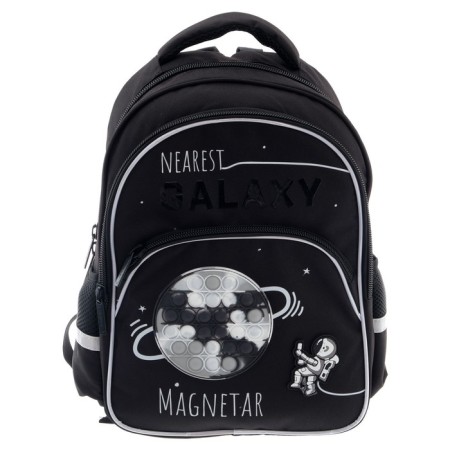 School backpack 41 x 29 x 16 cm, ergonomic back, Hatber Easy "Space Stories" NRK_76082-3