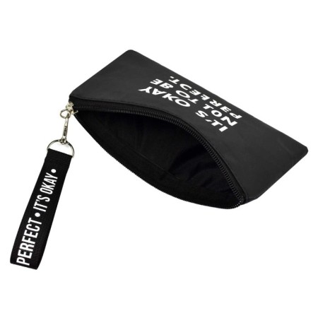 Penal soft, 1 compartment, 100 x 195 mm, flat, reflective element, Phoenix "Your Rules" Black 64975-1