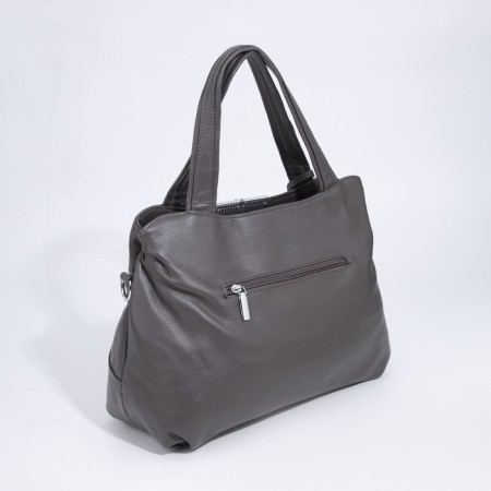 Bag-tout on lightning, brown color-1