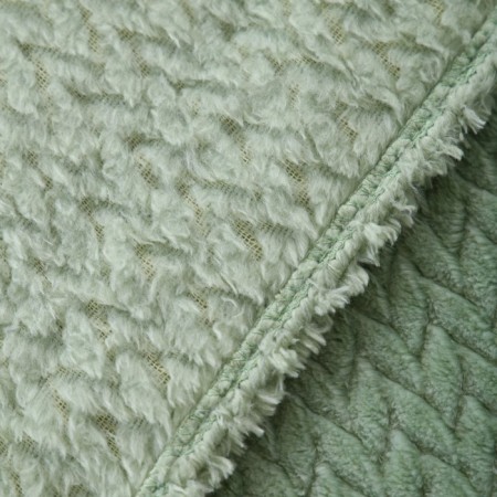 Placed Kolette, 150x200cm, Green, Velsoft 270g/m, polyester-4