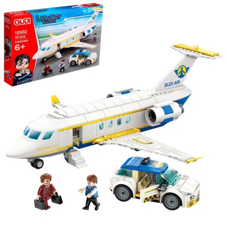 Designer city "Private Airplane", 461 details