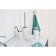Squad toilet brush, white color