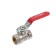 Ballic Otmo tap, inner/internal thread 1/2, pen, nickel -plated brass