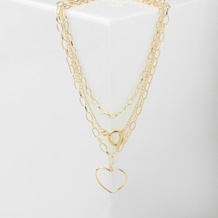 Assorted Pendant Cupid, Color Gold, 45cm