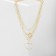 Assorted Pendant Cupid, Color Gold, 45cm