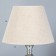 Table lamp 16713/1 E27 40W chrome 28x28x50 cm Risalux