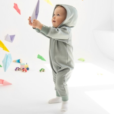 Combineson children's minku, pistachio color, height 62-68-4