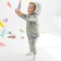 Combineson children's minku, pistachio color, height 62-68