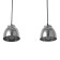 Bayerlux suspension Bayerlux 3111/2 2x40W E27, chrome, d = 13.5 cm, h = 10.5 cm