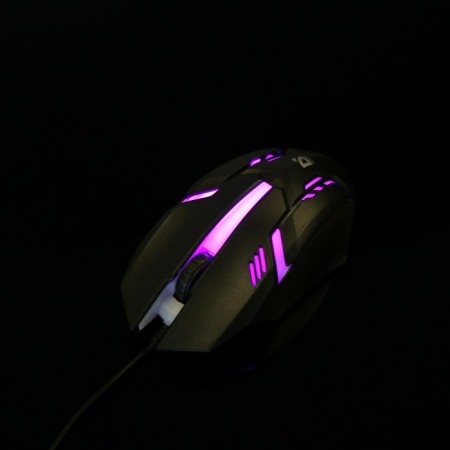 Mouse Defender Cyber ​​MB-560L, game, optical, backlight, 3 buttons, 1600 dpi, black-4