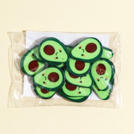 Acrylic product "Avocado", 1.6 x1.4 cm cm-2