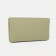 Women's wallet on magnets, green color